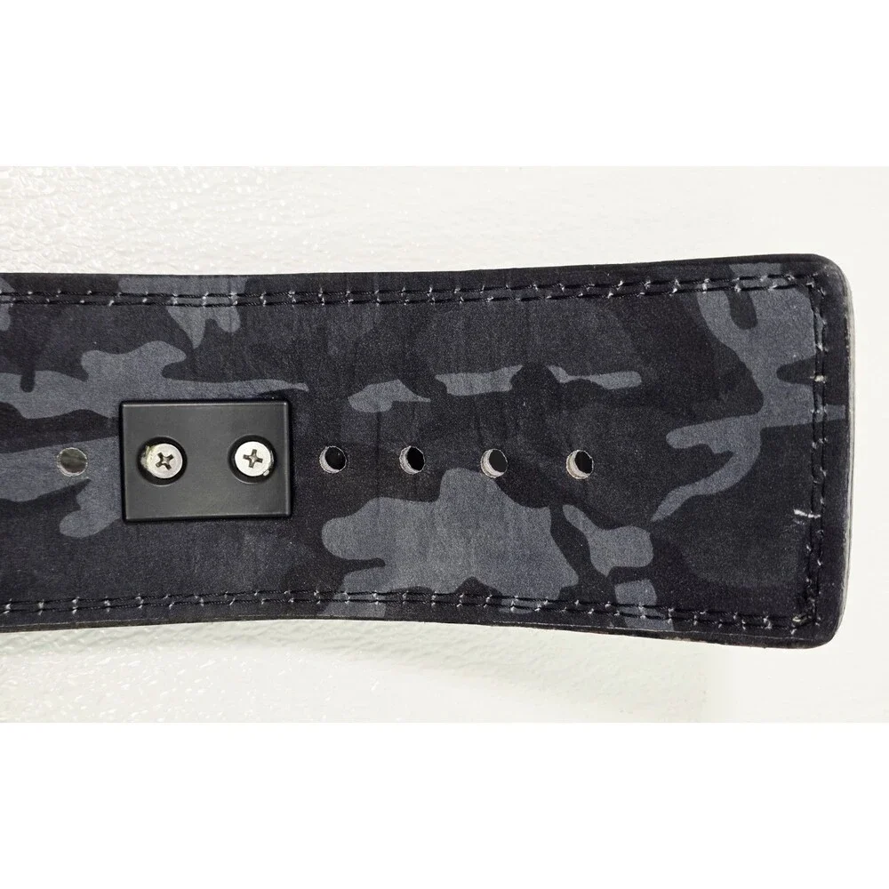 Gym Reapers 10mm Lever Weightlifting Belt Midnight Camo Size XS
